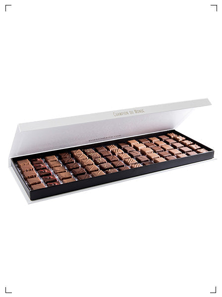 Quentin Bailly COFFRET 70 PRALINES & GANACHES MIXTES, アソートショコラ 70個入り カンタン バイィ