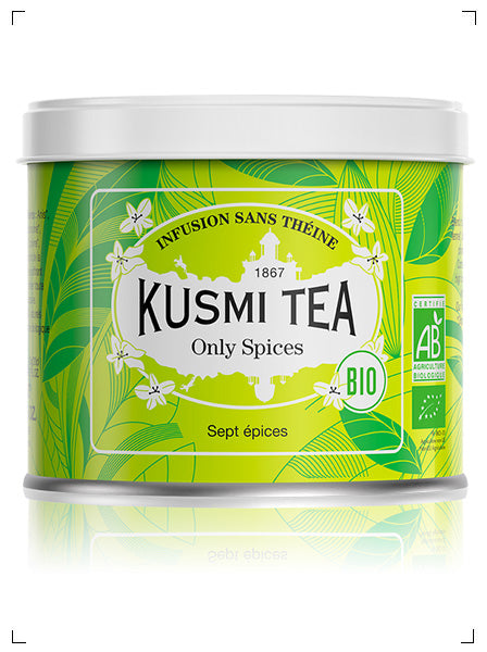 Kusmi Tea ONLY SPICES BIO BOITE EN METAL, オンリースパイス メタル缶入り クスミティ