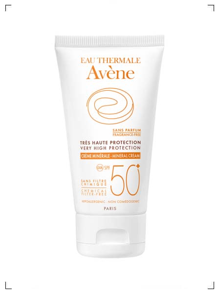 Avene TRES HAUTE PROTECTION CREME MINERALE 50+, ミネラル UV シールド 50+ アベンヌ