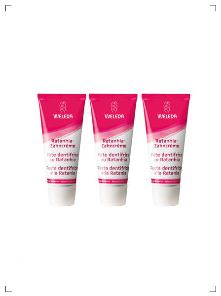 Weleda PATE DENTIFRICE 3PIECES SET, 歯磨き粉 3本セット ヴェレダ