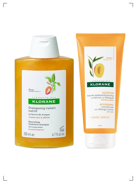Klorane SHAMPOOING ET  APRES SHAMPOOING  SET, シャンプー＆コンディショナーセット クロラーヌ