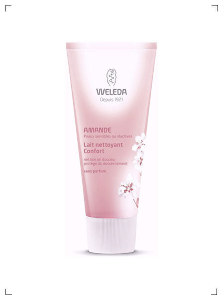 Weleda LAIT NETTOYANT CONFORT A L'AMANDE, アーモンド クレンジングミルク ヴェレダ