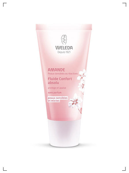 Weleda FLUIDE CONFORT ABSOLUA L'AMANDE, アーモンド モイスチャークリーム ヴェレダ