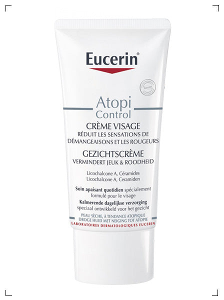 Eucerin ATOPICONTROL CREME VISAGE CALMANTE, アトピコントロール フェイスクリーム ユーセリン