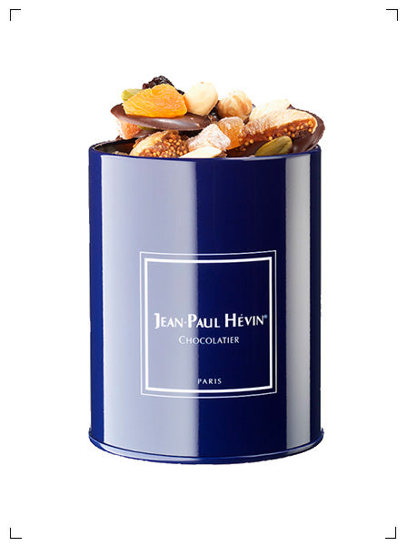 Jean-Paul Hevin BOITE METAL MENDIANTS GOURMANDS, マンディアン グルマン メタル缶入り ジャン-ポール エヴァン