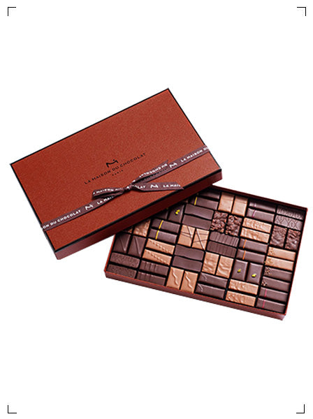 La Maison du Chocolat COFFRET MAISON NOIR ET LAIT 60 CHOCOLATS, コフレ メゾン ボンボンショコラ アソート 60個入り ラ メゾン デュ ショコラ