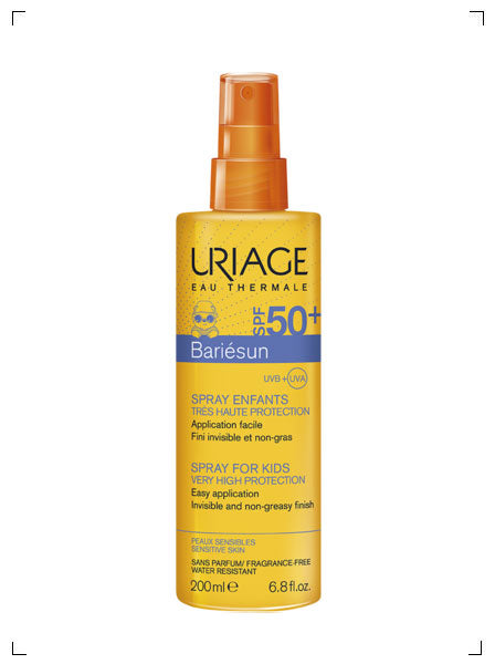 Uriage BARIESUN SPRAY ENFANT SOLAIRE SPF 50+, バリエサン ハイプロテクション SPF 50+スプレー お子様用 ユリアージュ