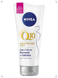 Nivea Q10 GEL CREME FERMETE CELLULITE, グッバイセルライト Q10 ジェル ニベア