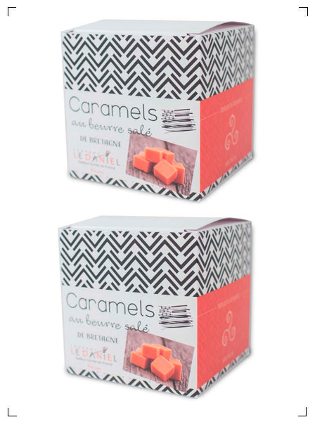 Laurent le Daniel CARAMELS AU BEURRE SALE, 塩バターキャラメル 2箱セット ローラン ル ダニエル