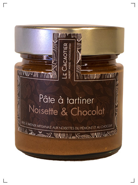 Le Cacaotier PATE A TARTINER NOISETTE ET CHOCOLAT, パット ア タルティネ ル カカオティエ