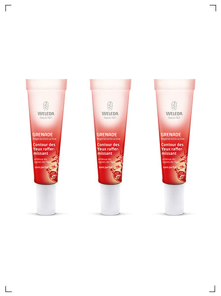 Weleda CONTOUR DES YEUX RAFFERMISSANT A LA GRENADE, ざくろアイクリーム 3本セット ヴェレダ