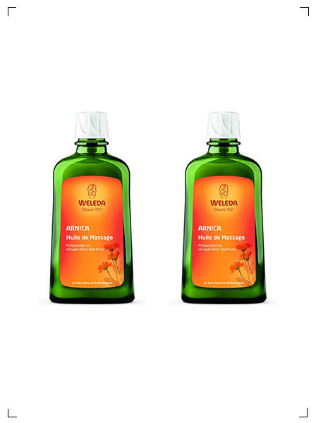 Weleda HUILE POUR MASSAGE A L'ARNICA, アルニカ マッサージオイル 2本セット ヴェレダ