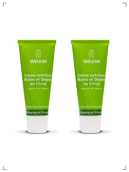 Weleda CREME MAINS A CITRUS, シトラス ハンドクリーム 2個セット ヴェレダ