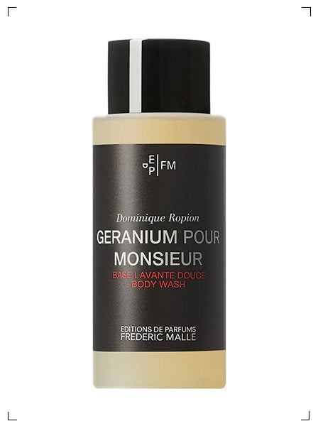 Frederic Malle BASE LAVANTE GERANIUM POUR MONSIEUR, シャワージェル ゼラニウム プール ムッシュ フレデリック マル