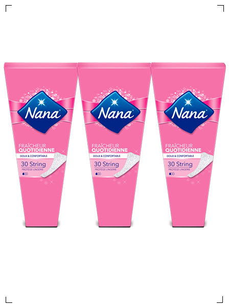 Nana PROTEGE-LINGERIE STRING 3PC SET, ランジェリー シート ストリング 30枚入り 3箱セット ナナ