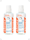 GABA International SOLUTION DENTAIRE ELMEX PROTECTION CARIES, エルメックス 虫歯予防 デンタルリンス 2本セット ガバ インターナショナル