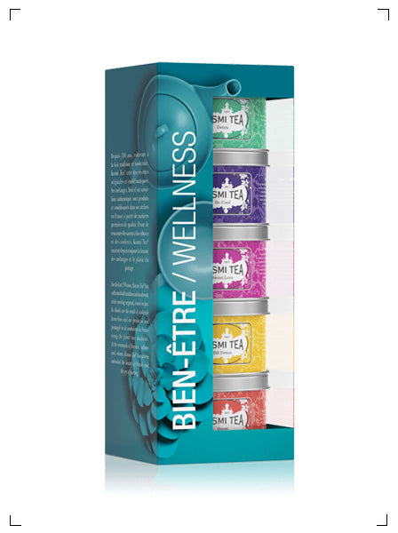 Kusmi Tea ASSORTIMENT  LES BIEN-ETRE, ウェルネス アソート5缶セット クスミティ