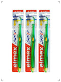 GABA International ENFANT BROSSE A DENT JUNIOR 6-12 ANS, エルメックス ジュニアハブラシ 6〜12歳用 3本セット ガバ インターナショナル
