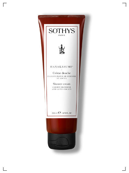 Sothys FLEUR DE CERISIER ET LOTUS CREME DOUCHE, チェリーブロッサム＆ロータス シャワークリーム ソティス
