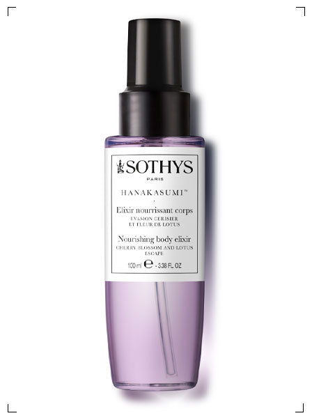 Sothys FLEUR DE CERISIER ET LOTUS ELIXIR NOURRISSANT CORPS, チェリーブロッサム＆ロータス エリクシール オイル ソティス