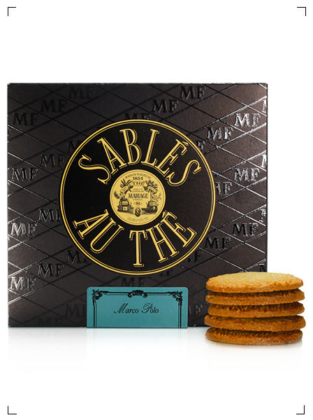 Mariage Freres SABLES AU THE  MARCO POLO, サブレ オウ テ マルコポーロ マリアージュ フレール