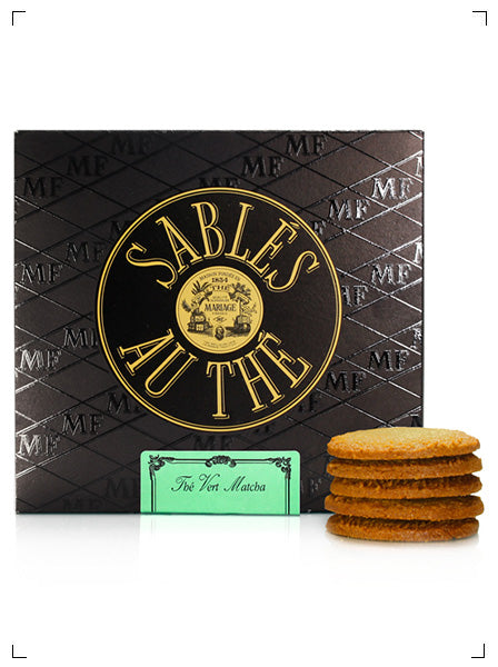 Mariage Freres SABLES AU THE  VERT MATCHA, サブレ オウ テ ヴェール 抹茶 マリアージュ フレール