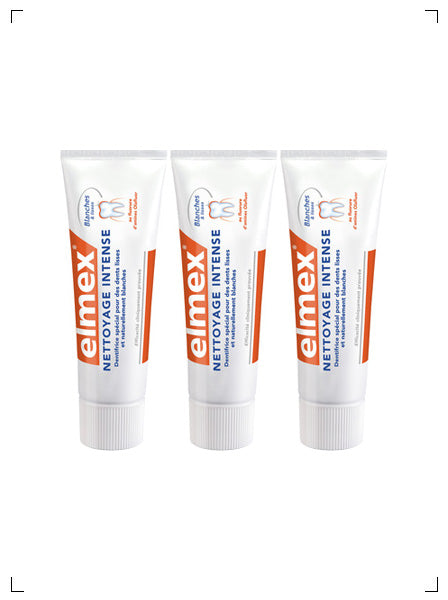 GABA International ELMEX NETTOYAGE INTENSE, エルメックス 集中シミ対策用 3本セット ガバ インターナショナル