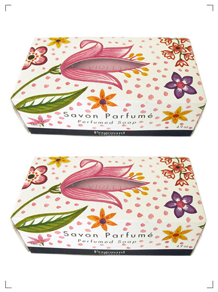 Fragonard VIOLETTE SAVON INDIVIDUEL, ヴィオレット サボン 2個セット フラゴナール
