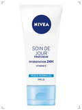 Nivea SOIN DE JOUR FRAICHEUR HYDRATATION 24H, フレッシュ デイクリーム イドラタン24H ニベア