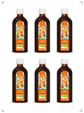 Weleda SIROP D'ARGOUSIER, ヒッポファン エリキシール 6本セット ヴェレダ