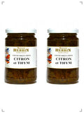 Maison Herbin CONFITURE CITRON-THYM, コンフィチュール レモンとタイム 2個セット メゾン エルバン