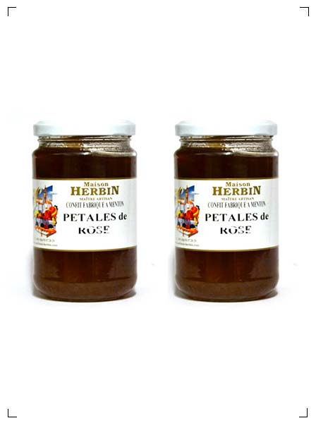 Maison Herbin CONFITURE PETALES DE ROSES, コンフィチュール ローズ ぺタル 2個セット メゾン エルバン