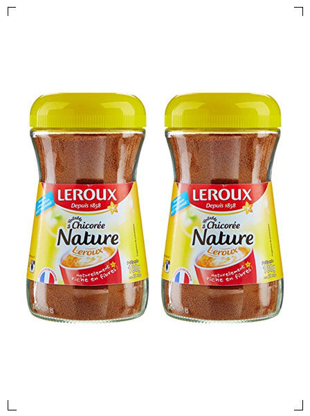 Leroux CHICOREE SOLUBLE NATURE, チコリ インスタントタイプ 2本セット ルルー
