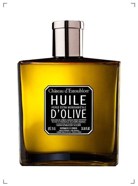 Chateau d'Estoublon FLACON HUILE D'OLIVE VIERGE EXTRA, エクストラバージンオリーブオイル フラコンタイプ シャトー デストゥブロン