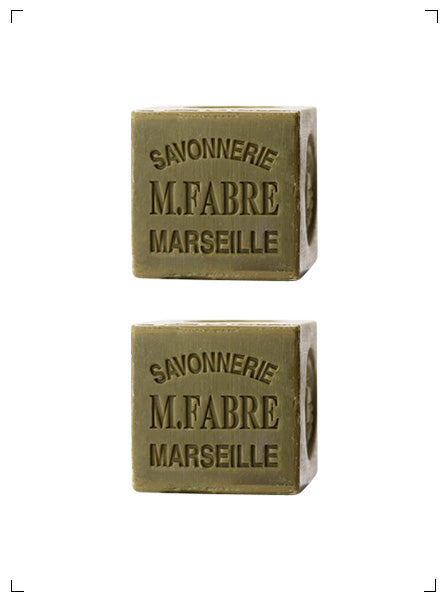 Marius Fabre SAVON DE MARSEILLE A L'HUILE D'OLIVE, マルセイユ オリーブ石鹸 2個セット マリウス ファーブル