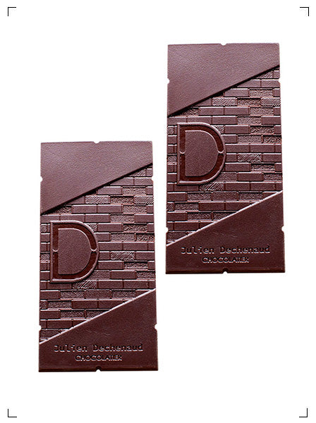 Julien Dechenaud TABLETTE PRALINE FEUILLETE, タブレット プラリネ 2枚セット ジュリアン ドゥシュノー