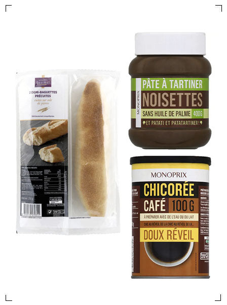 Monoprix MONOPRIX PETIT DEJOURNE SELECTION, ［パリスウェーブセレクション］プチデジュネセット モノプリセレクト モノプリ