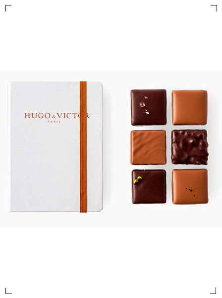 Hugo & Victor CARNET 6 CARRES, カルネ キャレ 6個入り ユーゴ＆ヴィクトール