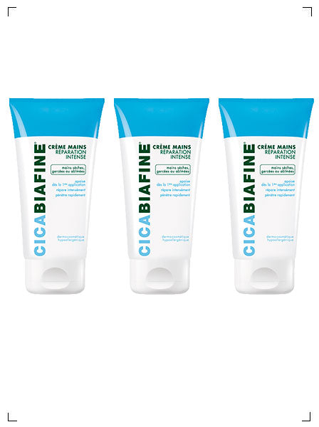 Biafine CREME MAINS REPARATION INTENSE, ハンドクリーム レパラーション インテンス 3本セット ビアフィン