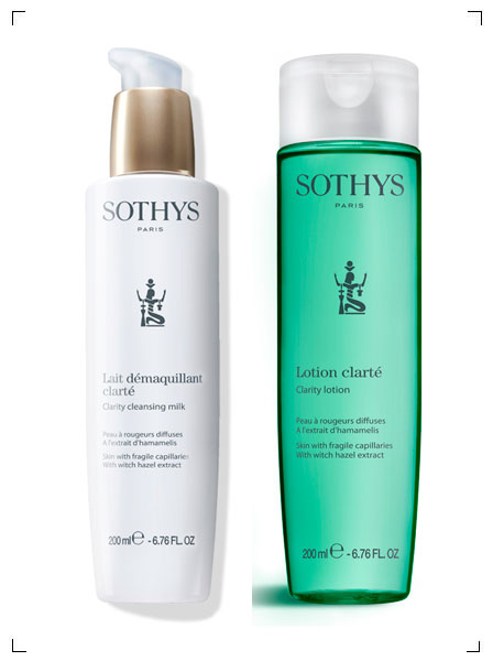 Sothys 1LAIT DEMAQUILLANT CLARTE AND 1LOTION CLARTE, クラリティー クレンジングミルク＆ローション セット ソティス
