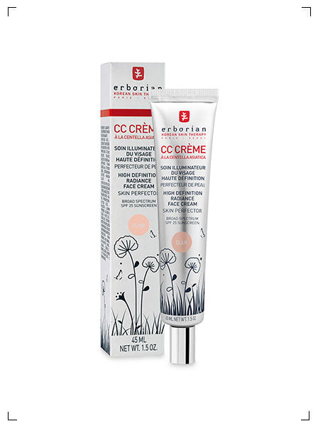 Erborian CC CREME A LA CENTELLA ASIATICA CLAIR, CCクリーム クレール エルボリアン