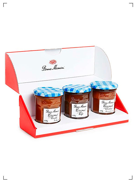 Bonne Maman TRIO CARAMELS, トリオ キャラメル ボンヌママン