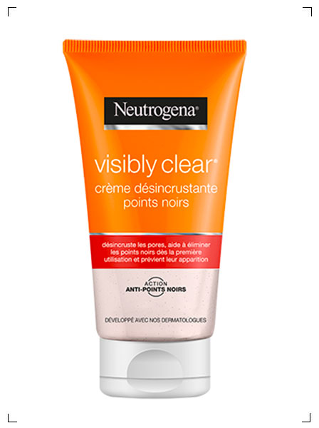 Neutrogena VISIBLY CLEAR CREME DESINCRUSTANTE POINTS NOIRS, ピーリングクリーム 毛穴の黒ずみ用 ニュートロジーナ