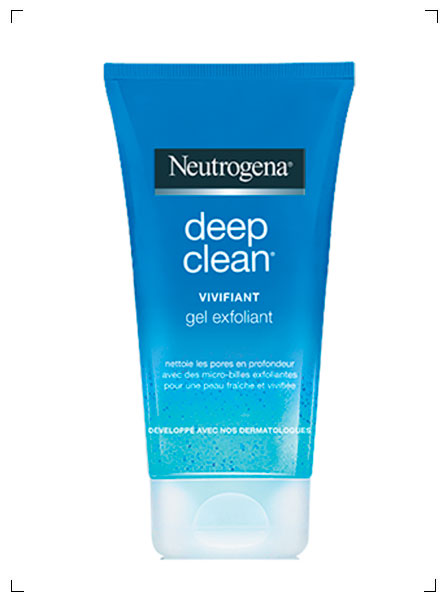 Neutrogena DEEP CLEAN GEL EXFOLIANT VIVIFIANT, 洗顔スクラブジェル ヴィヴィフィアント ニュートロジーナ