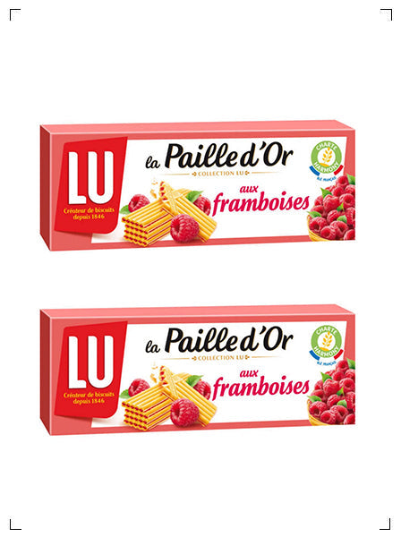 Lu LA PAILLE D'OR CLASSIQUE, ラ パイユ ドール 2箱セット リュ