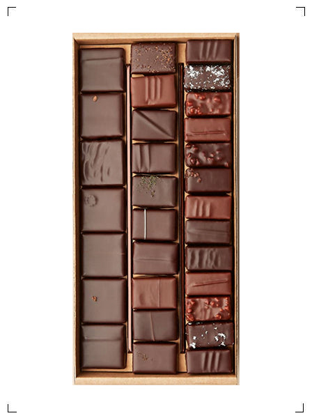 Alain Ducasse COFFRETS GANACHES PRALINES A L ANCIENNE 30PCS, コフレ ガナッシュ プラリネ アンシエンヌ 30個入り アラン デュカス