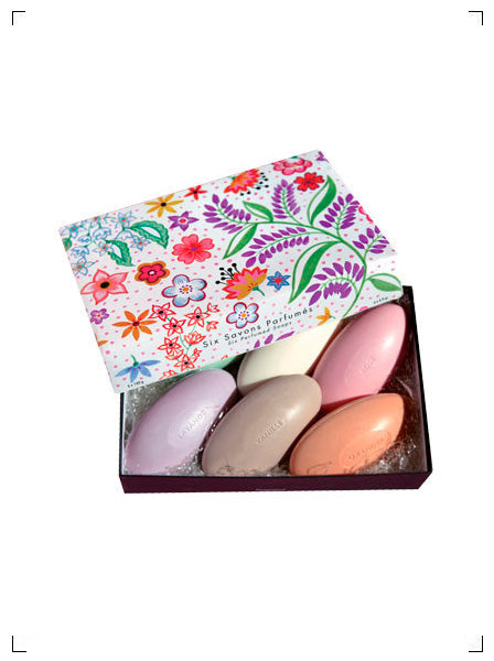 Fragonard COFFRET 6 SAVONS PARFUMES, サボンコフレ 6個入 フラゴナール