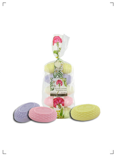 Fragonard SAVONNETTES DIAMANTEES, サボンコフレ ディヤマンテ 5個入 フラゴナール