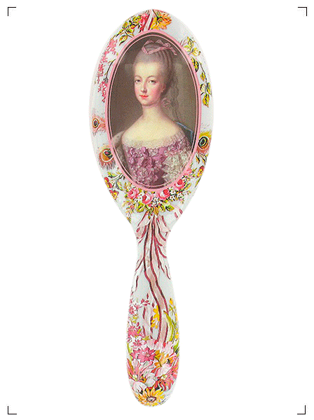 Musees de Paris BROSSE A CHEVEUX MARIE-ANTOINETTE DAMES DE LA COUR, マリーアントワネット ヘアブラシ パリの美術館