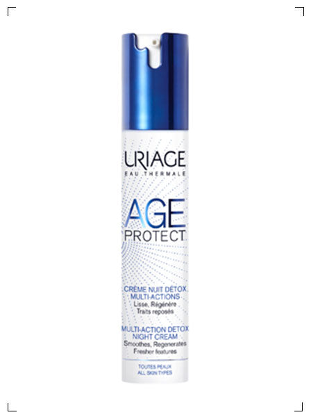 Uriage AGE PROTECT CREME NUIT DETOX MULTI-ACTIONS, エイジ プロテクト デトックス ナイトクリーム ユリアージュ